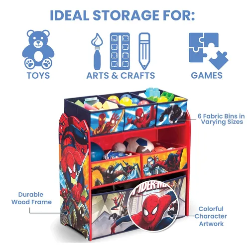 Vista 7 de Delta Children Caballete y estación de juegos para niños, ideal para artes y manualidades, educación en casa y mucho más, certificado Greenguard