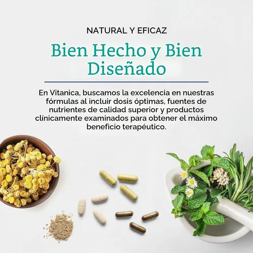 Vista 6 de Vitanica Rauwolfia Extra, Snakeroot & Ajo, Vegano, 90 Cápsulas