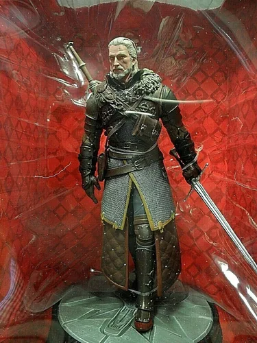 Vista 3 de Dark Horse Deluxe The Witcher 3: Caza Salvaje: Figura Geralt Grandmaster Ursine