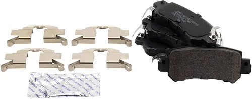 Vista 2 de Rear Brake Pad and Rotor Set Semi Metallic Rotors Calipers Compatible with 2016-2018 Mazda CX-3