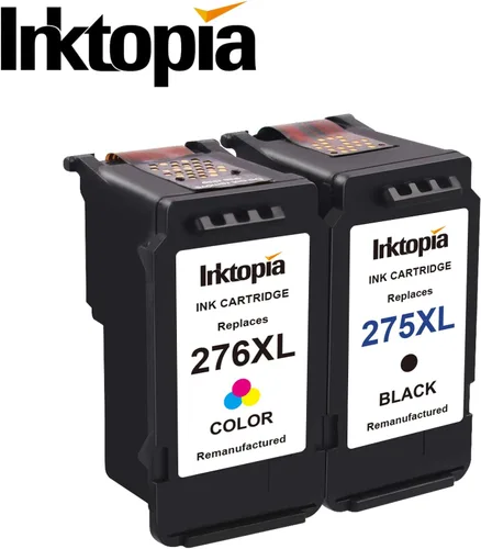 Vista 8 de Inktopia Cartuchos de tinta de repuesto para Canon 275XL 276XL 275 276 Combo Pack PG-275 XL CL-276 XL PG275 CL276 para Canon Pixma TR4720 TS3522
