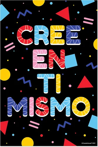 Vista 9 de Quarterhouse Paquete de 10 carteles motivacionales en español (ilustrados), materiales de aprendizaje en el aula de español para estudiantes