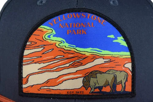 Vista 6 de Colección Snapback de sombrero de cuerda trenzada National Park