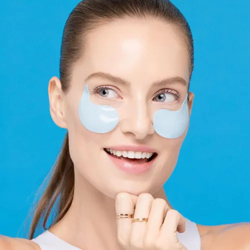 Vista 3 de Freeman Set de 4 mascarillas faciales hidratantes – Kit de mascarillas en láminas de humedad y brillo con parches para debajo de los ojos, cuidado