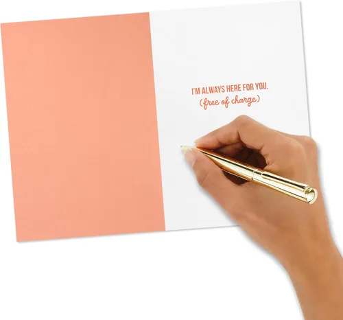Vista 5 de Hallmark Tarjeta de apoyo divertida de Shoebox (¿Por qué la terapia es cara)