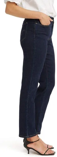Vista 2 de Levis - Jeans clásicos de corte recto para mujer tallas estándar y extragrande