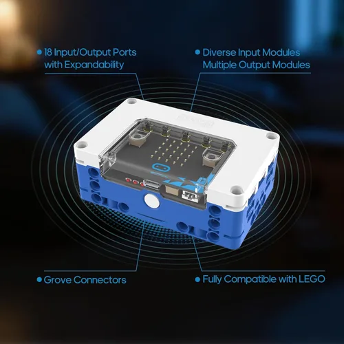 Vista 2 de Hub inteligente para robot de codificación de micro bits