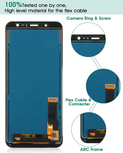 Vista 6 de Reemplazo de pantalla para Samsung Galaxy J6 2018 / Galaxy On6 J600 J600L J600N J600G/DS J600F/DS 5.6 pulgadas pantalla LCD táctil digitalizador