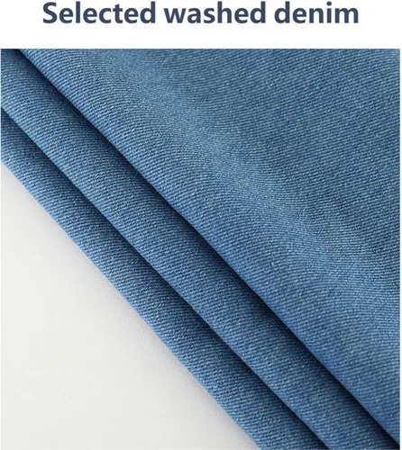 Vista 5 de Delantal Jour para adultos, delantal de algodón ligero con bolsillo frontal, ideal para uso diario, delantales para mujeres y hombres
