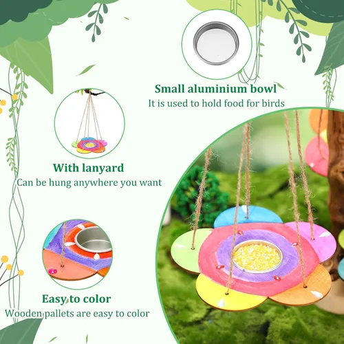 Vista 3 de DoubleFill - Kit de manualidades para comedero de pájaros para niños