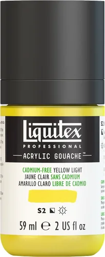 Vista 46 de Liquitex - Gouache acrílico profesional, botella de 2 onzas (59 ml), verde aguamarina brillante