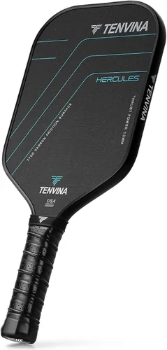 Vista 8 de TENVINA Pickleball Paddles, Multi-Layer T700SC Textured Carbon Fiber Pickleball Paddle, Pickle Ball Paddle with Strong Spin & Power Surface, 4-Types