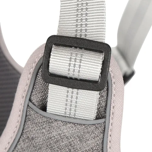 Vista 9 de No Pull Dog Harness Adjustable Reflective Vest for Medium/Large Dogs Gentle Chest & Back Support Harness Easy On - Off with Quick Lock Buckle