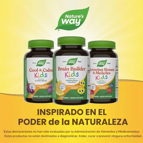 Vista 7 de Nature's Way Gomitas para niños para construir el cerebro, a partir de 4