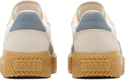 Vista 4 de Sorel Tenis Ona Ave T-Toe para mujer Tiza/Gris Ceniza