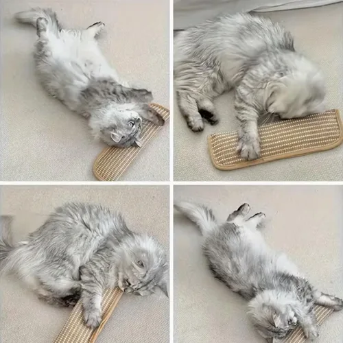 Vista 7 de Bite & Buff Cat Pillow Toy, 2 Pack Catnip Toys for Indoor Cats, Interactive Catnips Chew Toy, Catnips Toys, Sisal Scratching Pad (1PC)