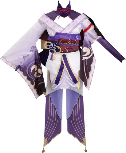 Vista 6 de CR ROLECOS Genshin Impact Cosplay Costume Outfit Halloween Party Suit
