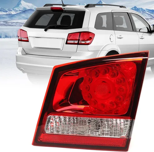Vista 10 de Conjunto de luz trasera interior compatible con Dodge Journey 2011-2020 Luz trasera LED interior trasera izquierda del lado del conductor