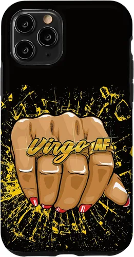 Vista 28 de iPhone 13 Pro Max Virgo AF - Anillo de astrología de cumpleaños para mujer, signo del zodiaco, funda Virgo