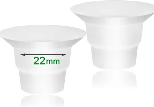 Vista 12 de Mompmuri - Cojín para extractor de leche - S Accesorio para extractor de leche, inserto de tamaño para escudos de brida Insertos elásticos