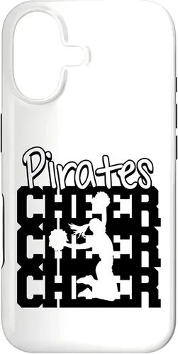 Vista 32 de Pirates Cheer Back to School Cheerleading Spirit Case for iPhone 16