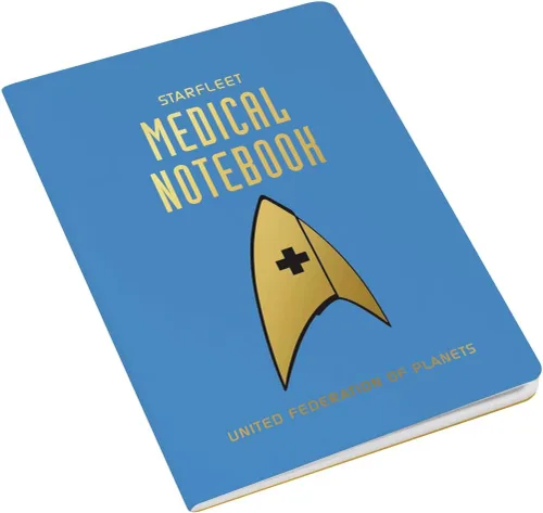 Vista 4 de Cuaderno médico de Star Trek, mini cuaderno tamaño pasaporte