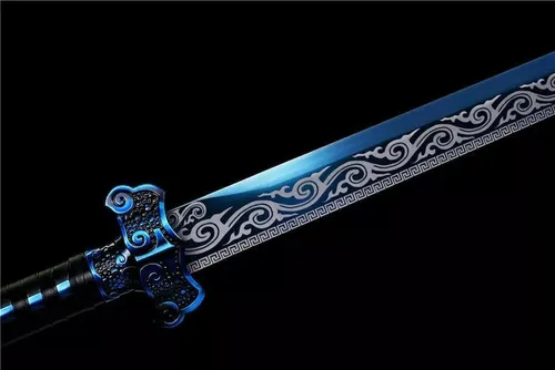 Vista 7 de Espada samurái japonesa hecha a mano de acero al carbono 1095 con hoja afilada, regalos para él, espada real