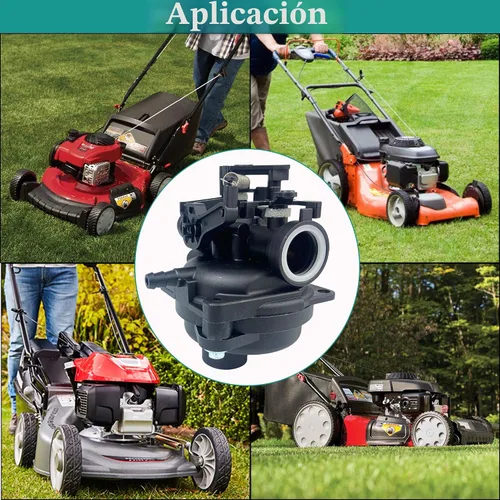 Vista 6 de 799584 594058 Kit de Carburador Bujía de Chispa y Filtro de Aire Compatible con Carburador B&S 594057 592361 594529 Troy Bilt TB110 TB200 103M02