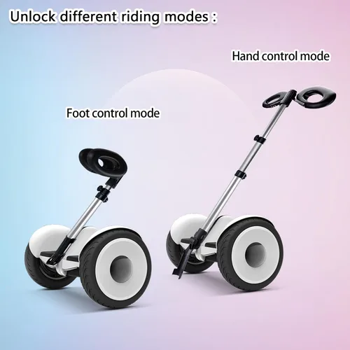 Vista 7 de Manillar para Segway Ninebot S Smart/mini PRO/mini LITE Self-Balance Scooter Hoverboard Manillar ajustable Soporte de liberación de presión