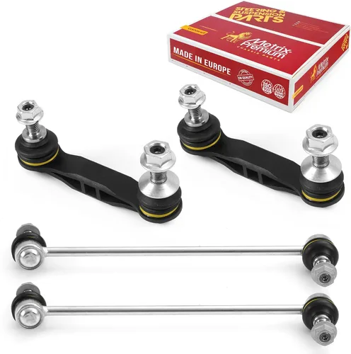 Vista 84 de Metrix Premium Chassis Parts - Kit de 4 piezas de barra estabilizadora delantera y trasera con enlace de extremo de barra estabilizadora para Ford