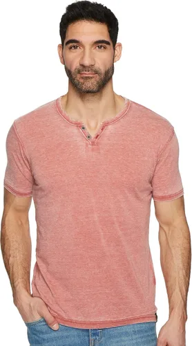 Vista 10 de Lucky Brand Venice Burnout - Camiseta de cuello con muesca y dos botones para hombre