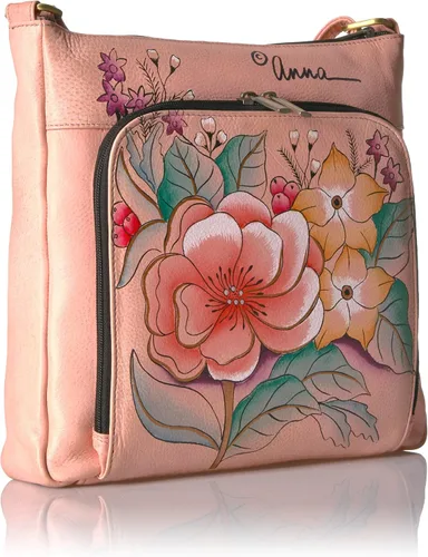 Vista 2 de Anna by Anuschka Medium Triple Pocket Cross Body