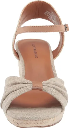 Vista 2 de Lucky Brand Sandalia de cuña macramimay para mujer