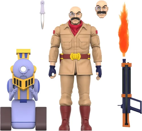 Vista 8 de Super7 ¡ULTIMATES! Thundercats Cruncher - Figura de acción de Thundercats de 7 pulgadas con accesorios, coleccionables clásicos de dibujos animados