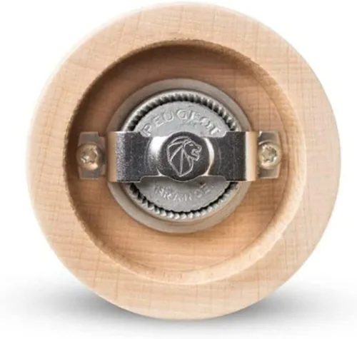 Vista 2 de Molinillo de pimienta de madera reciclada manual y su pimienta de comercio justo, 11.8 in - 12 pulgadas