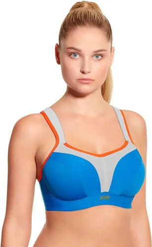 Vista 4 de Panache - Sujetador deportivo con aros para mujer Abstracto