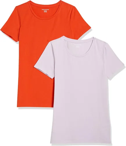 Vista 69 de Amazon Essentials Women's Regular-Fit Short-Sleeve Crewneck T-Shirt