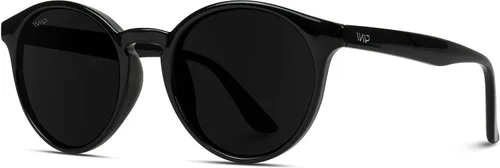 Vista 4 de WearMe Pro - Gafas de sol redondas retro resistentes 100 UVAUVB para mujeres y hombres