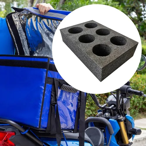 Vista 5 de Yajuyi Bandejas de espuma para café para llevar, herramienta de embalaje de bebidas, portador de bebidas para té, tiendas de comida para llevar, 6