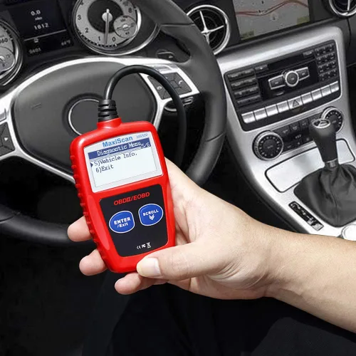 Vista 5 de Outzone OBD2 General MS309 - Lector de código de escáner de diagnóstico para automóvil, herramienta de escaneo de diagnóstico, verificar el código