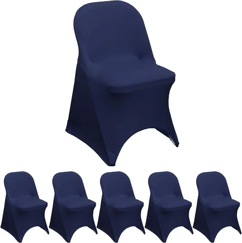 Vista 52 de YOUR CHAIR COVERS - Funda para silla plegable de elastano elástica, color negro