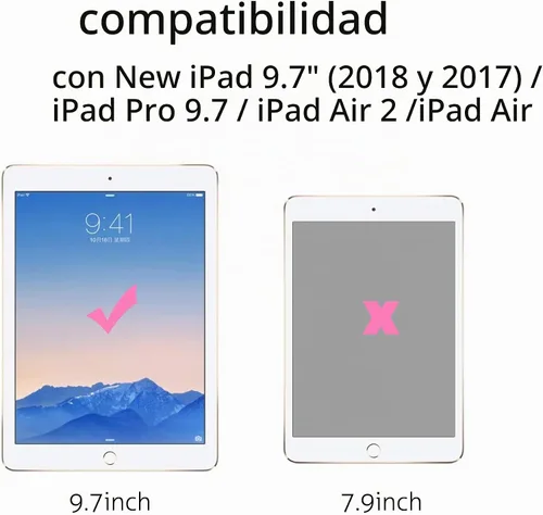 Vista 3 de Ailun Protector de pantalla para iPad/iPad Pro 9.7 pulgadas, iPad Air 1