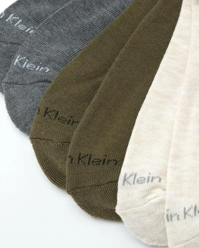 Vista 96 de Calvin Klein Calcetines para hombre, mezcla de algodón, acolchados, sin talla, forro de calcetines atléticos (6 unidades)