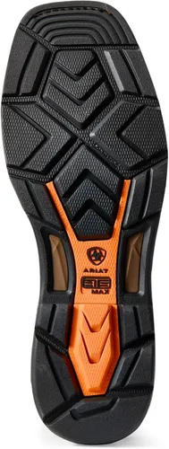 Vista 3 de Ariat Workhog Xt - Botas de trabajo para hombre, 8 pulgadas, con cremallera lateral, impermeables, con puntera de carbono
