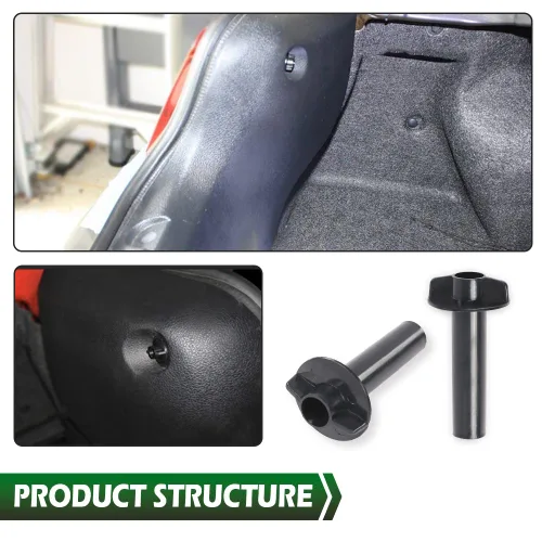 Vista 8 de GRAND ORANGE Tuerca de ala para panel de moldura trasera interior compatible con Ford Mustang 2005 2006 2007 2008 2009 clip de sujeción para panel
