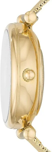 Vista 3 de Fossil Reloj Carlie ME3250 Mujer Acero automático, Oro