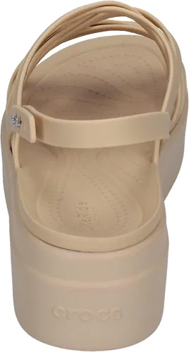 Vista 5 de Crocs Brooklyn - Cuña baja con tiras