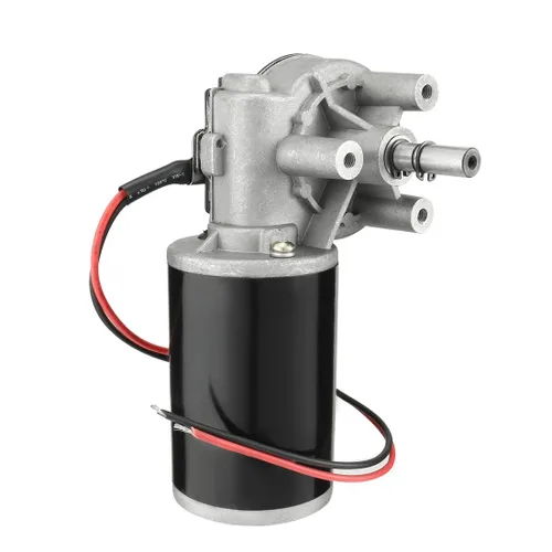 Vista 3 de uxcell Motor-reductor de alto par. Reductor de velocidad.