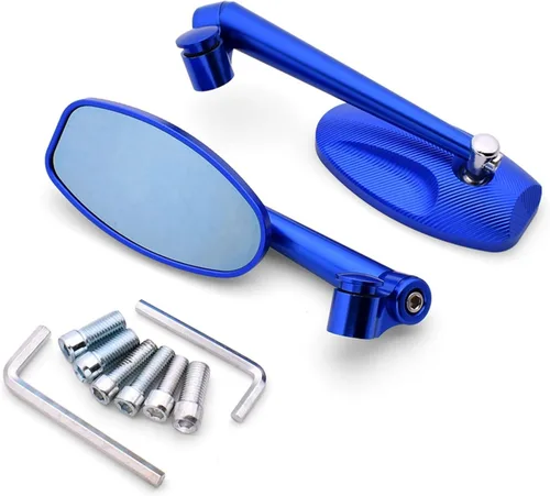 Vista 8 de Espejos laterales para motocicleta, espejo retrovisor CNC, espejos laterales de aluminio para Yamaha TDM 900 850 Mt125 Mt03 Mt01 Mt 125 03 01 Xt660