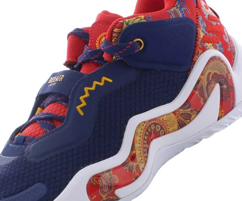 Vista 3 de D.O.N. Issue 3 J Basketball Shoes Kids Size RedBlue